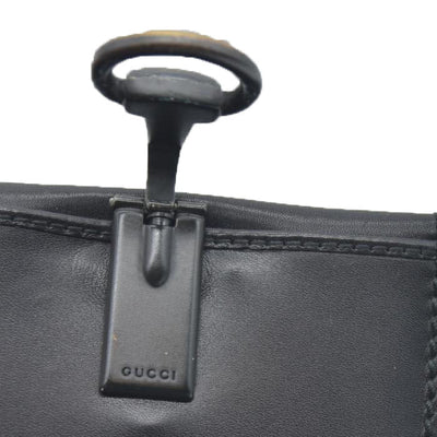 $590 Gucci Vintage Horsebit Bifold Wallet Leather Black