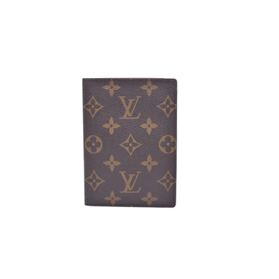 $400 1997 LOUIS VUITTON Couverture Passport Monogram Accessory Case 10021312 MI0937