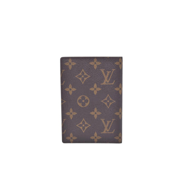 $400 1997 LOUIS VUITTON Couverture Passport Monogram Accessory Case 10021312 MI0937