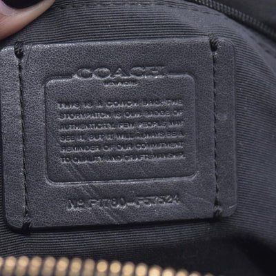 $450 Coach  Leather Top Handle Bag Black CONSIGNMENT