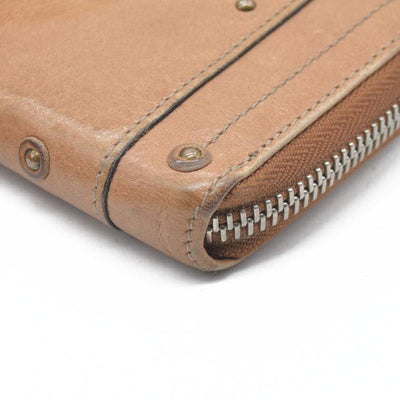 Chloe Paddington Beige Leather Long Wallet