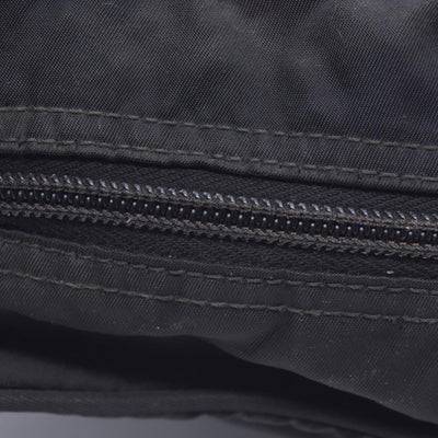 $2050 Prada Black Re-Nylon and Saffiano Shoulder Bag