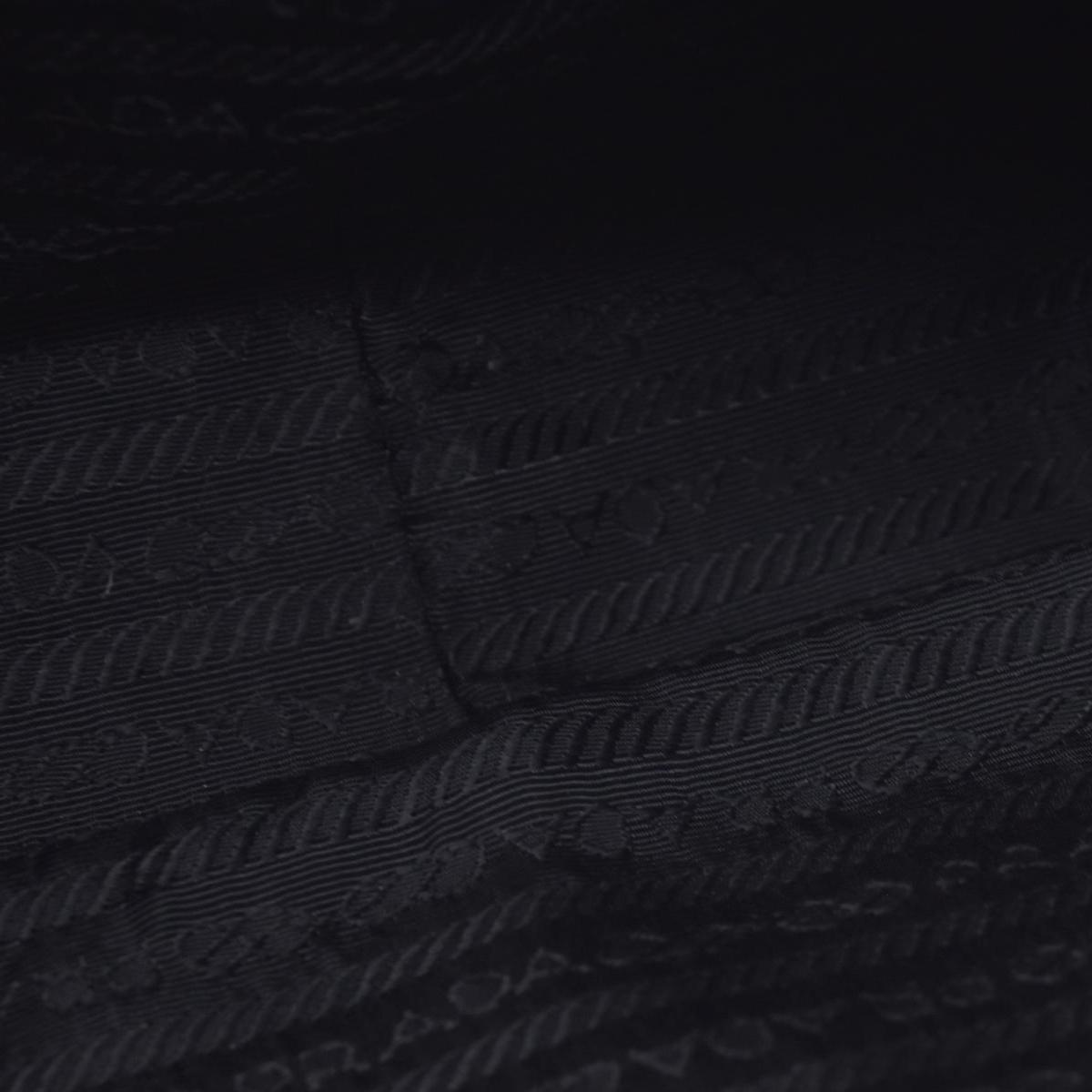 $2050 Prada Black Re-Nylon and Saffiano Shoulder Bag