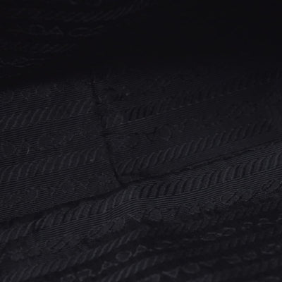 $2050 Prada Black Re-Nylon and Saffiano Shoulder Bag