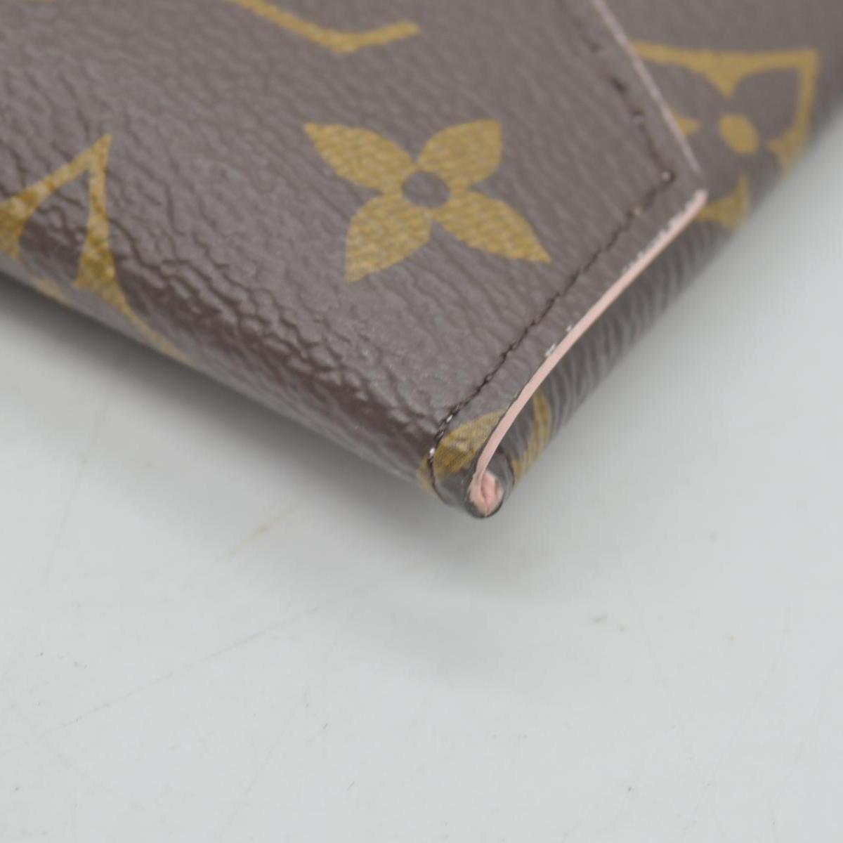 $810 LOUIS VUITTON Monogram Large Kirigami Pochette Insert Rose Ballerine