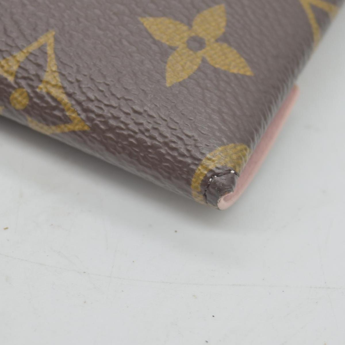 $810 LOUIS VUITTON Monogram Large Kirigami Pochette Insert Rose Ballerine