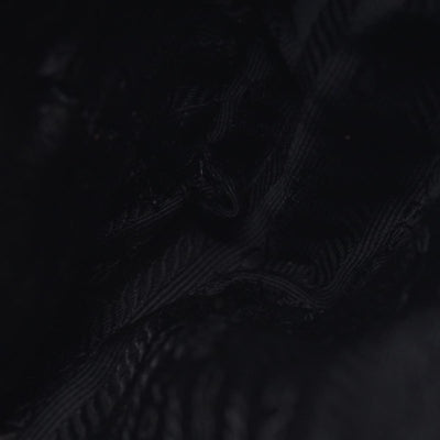 $1290 Prada Triangle Black Tessuto Nylon Shoulder Bag