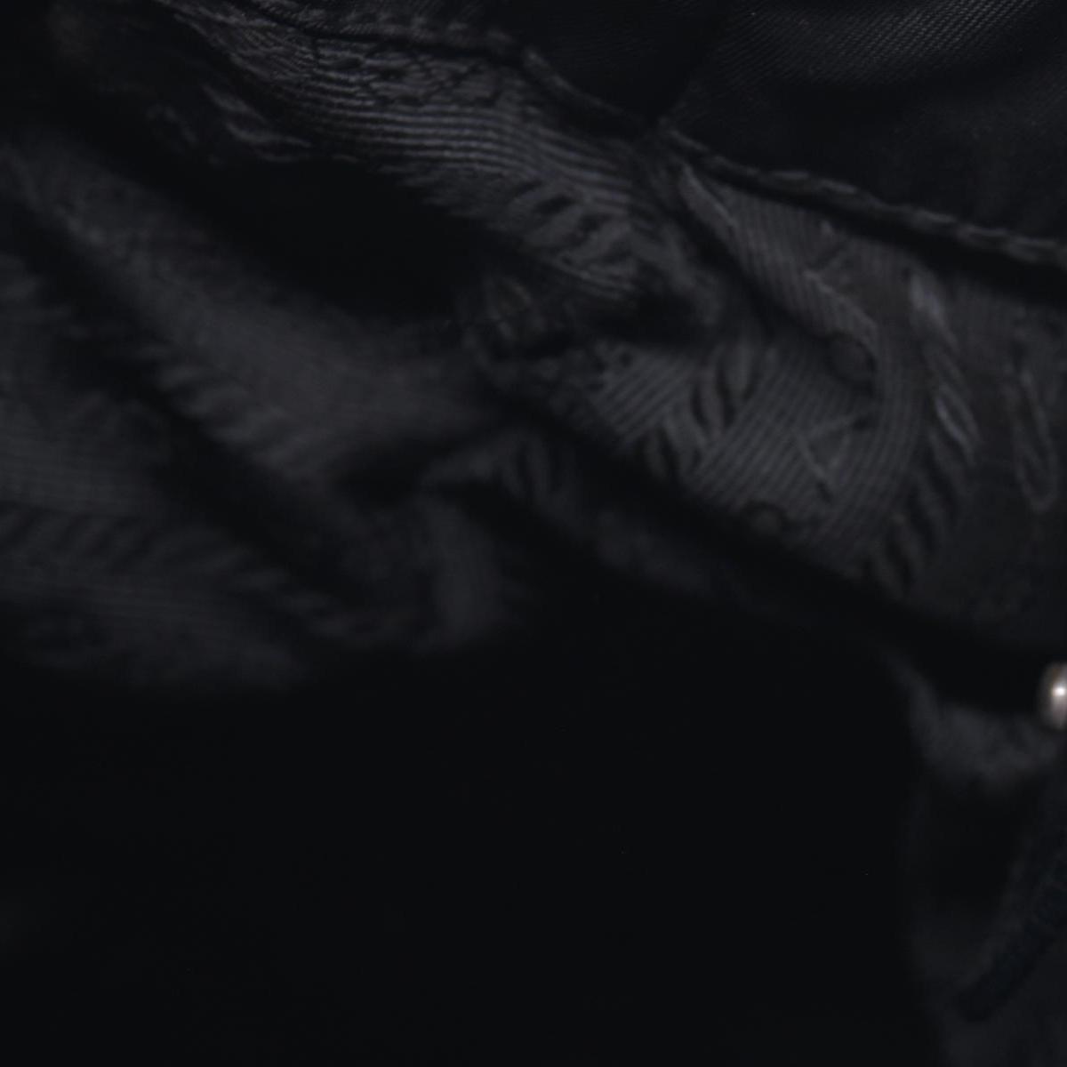 $750 Vintage Prada Black Nylon Tessuto Tote
