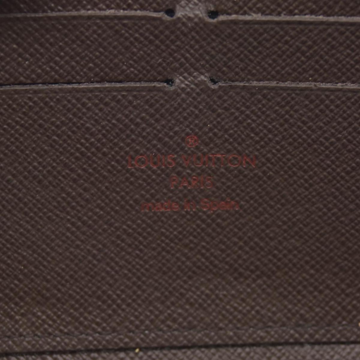 $915 Louis Vuitton Damier Ebene Zippy Wallet CONSIGNMENT