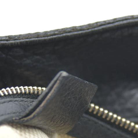 Gucci Pebbled Calfskin Medium Soho Chain Shoulder Bag Black