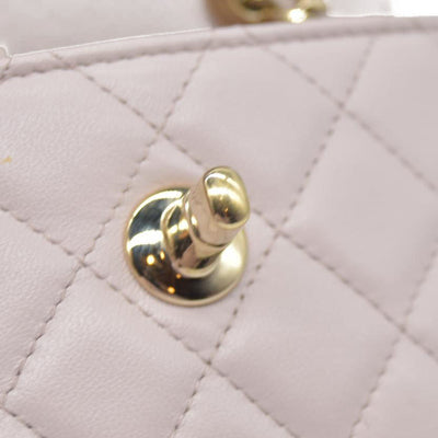 $3125 Chanel Quilted Mini Trendy CC Wallet On Chain Light Purple