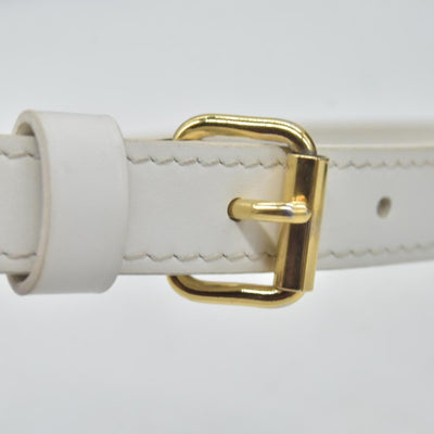 $1820 Louis Vuitton Monogram LV Match Speedy Bandouliere 25 White