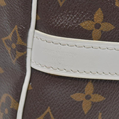 $1820 Louis Vuitton Monogram LV Match Speedy Bandouliere 25 White