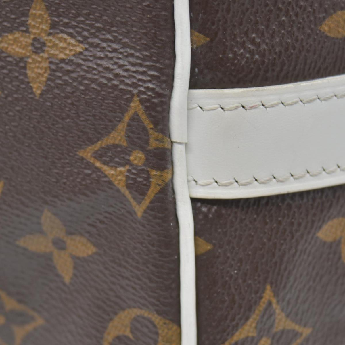 $1820 Louis Vuitton Monogram LV Match Speedy Bandouliere 25 White
