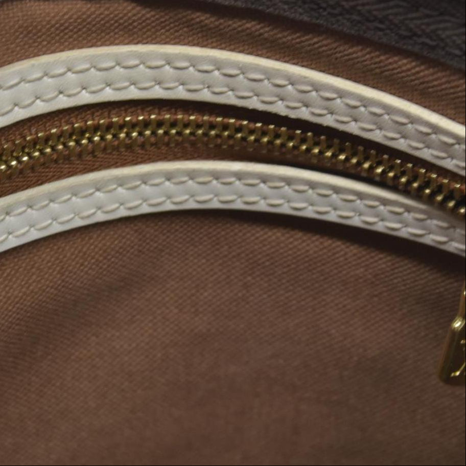 $1820 Louis Vuitton Monogram LV Match Speedy Bandouliere 25 White