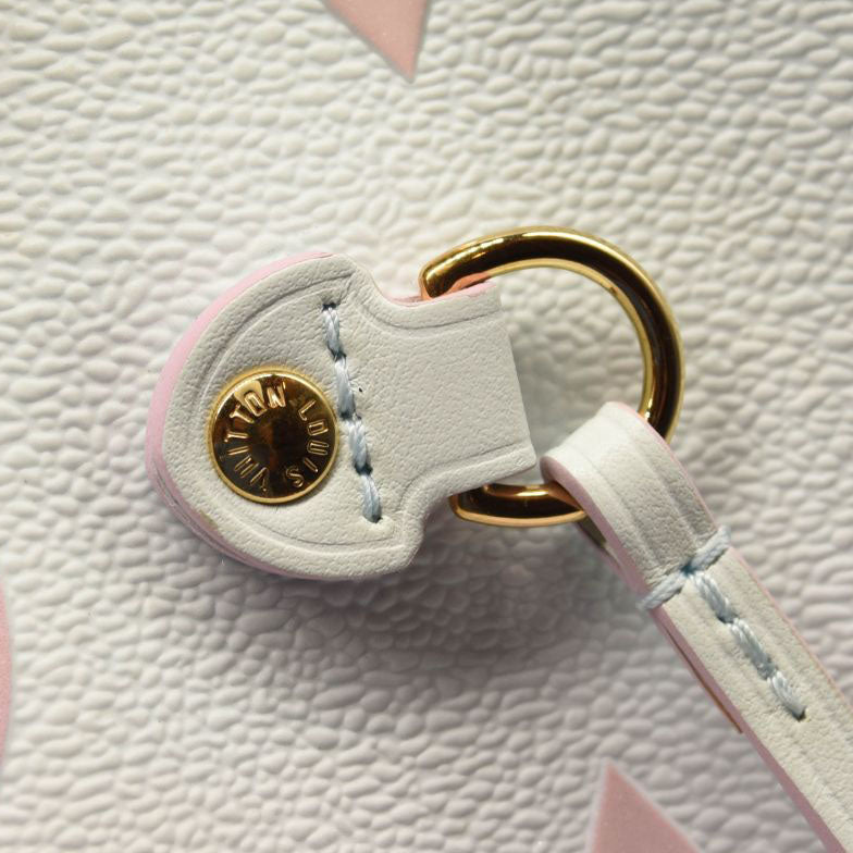 USED LOUIS VUITTON Monogram Giant Spring In The City Neverfull MM Sunrise Pastel