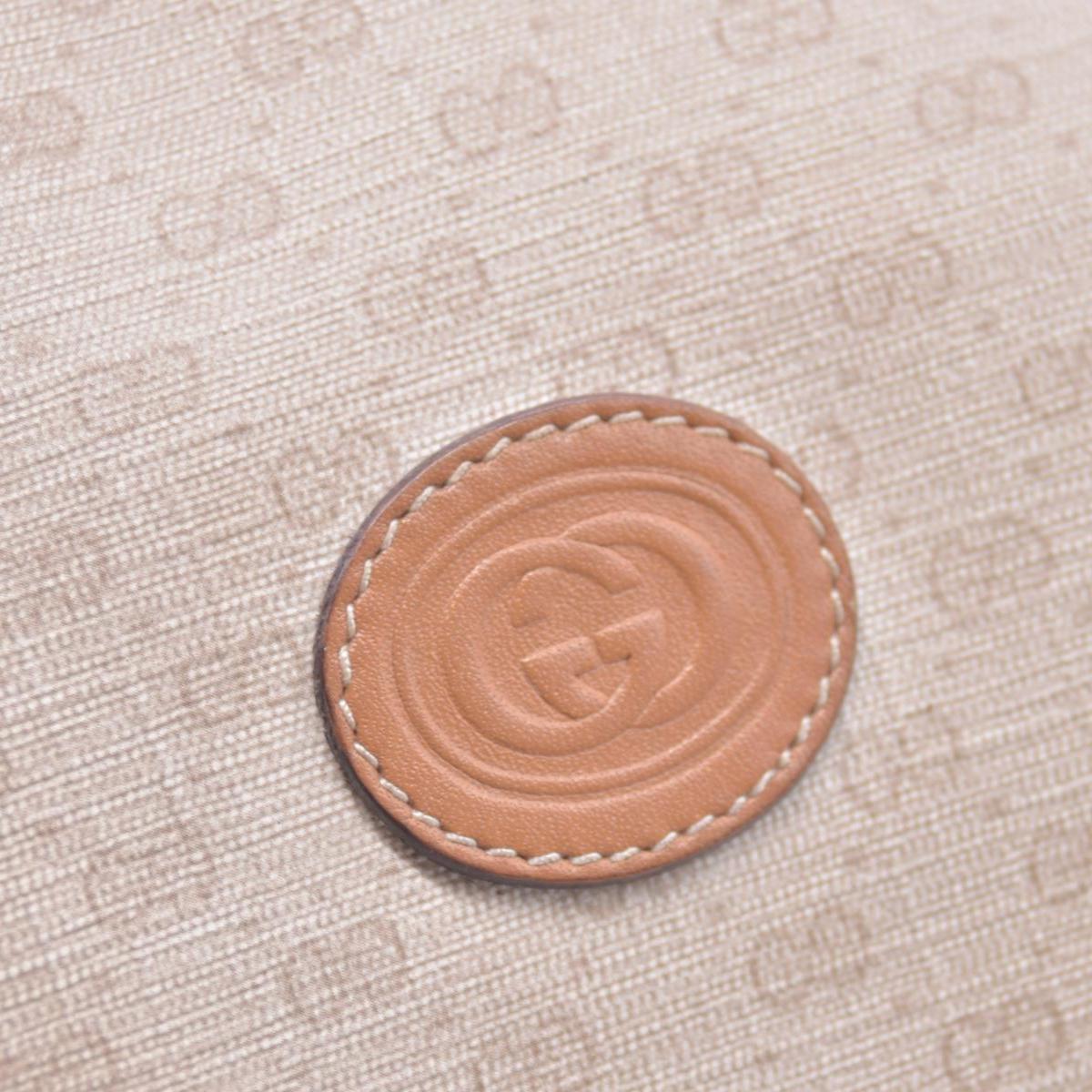 $420 GUCCI Vintage GG Plus Cosmetic Pouch CONSIGNMENT 10021413