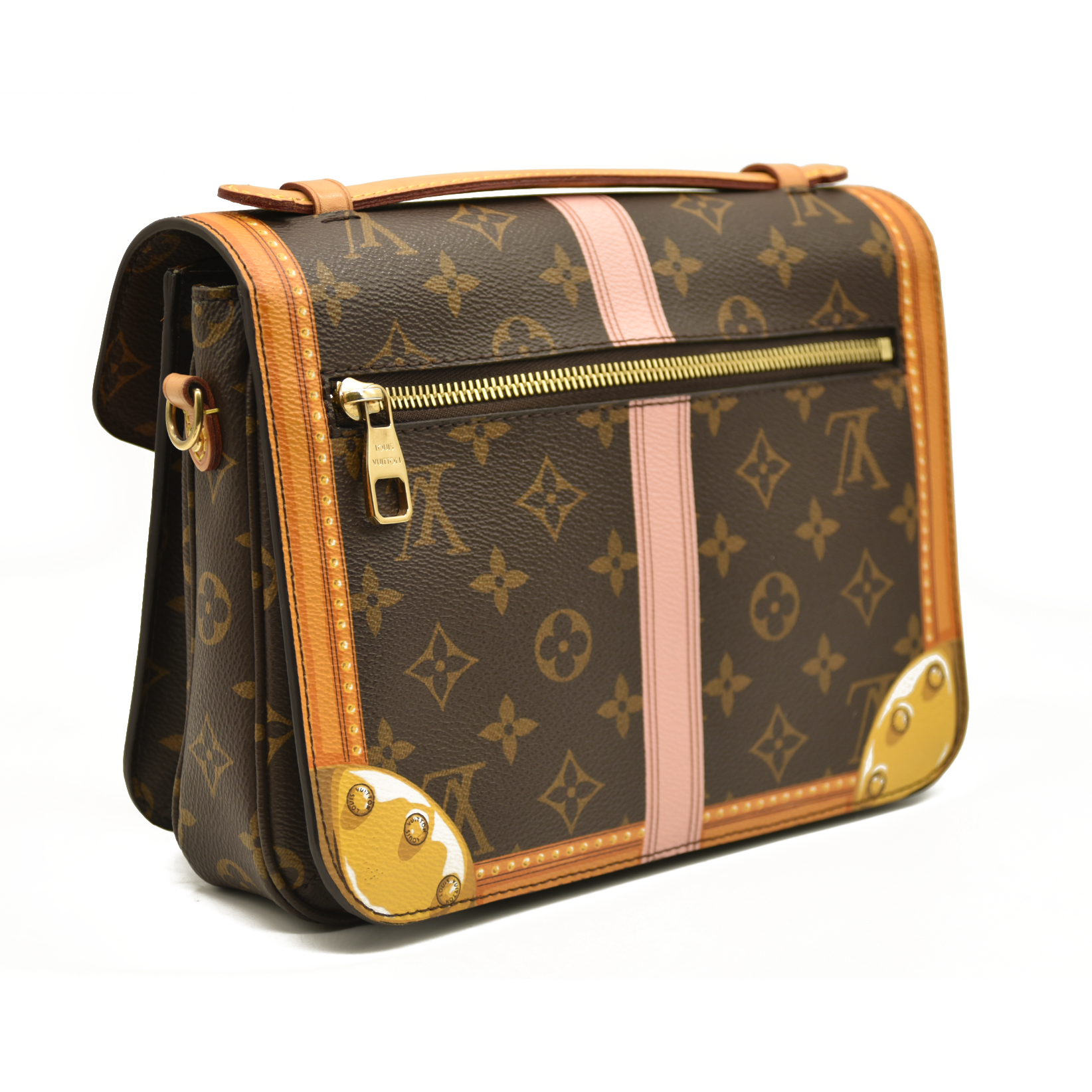 Louis Vuitton  Monogram Summer Trunks Pochette Metis DR1118