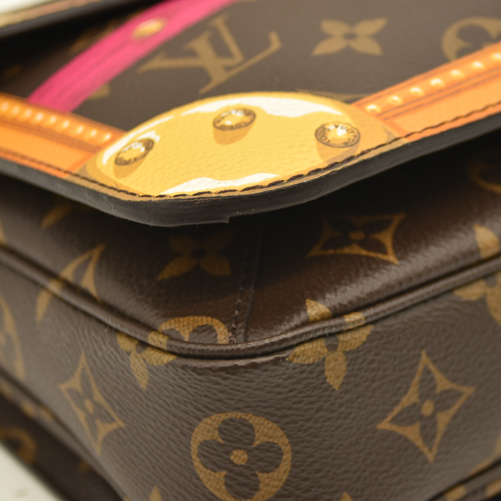 Louis Vuitton  Monogram Summer Trunks Pochette Metis DR1118