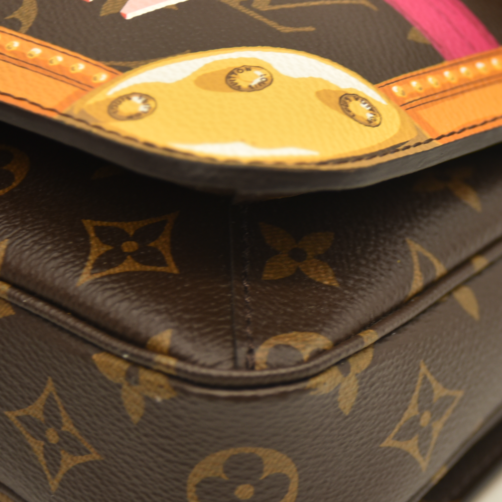 Louis Vuitton  Monogram Summer Trunks Pochette Metis DR1118