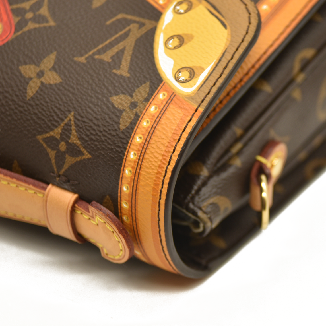 Louis Vuitton  Monogram Summer Trunks Pochette Metis DR1118