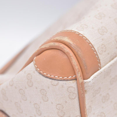 $420 GUCCI Vintage GG Plus Cosmetic Pouch CONSIGNMENT 10021413
