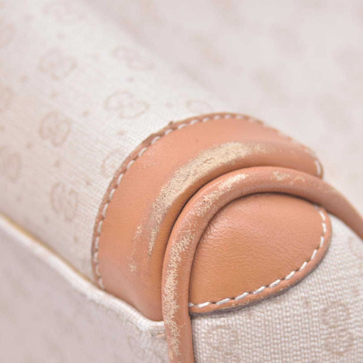 $420 GUCCI Vintage GG Plus Cosmetic Pouch CONSIGNMENT 10021413