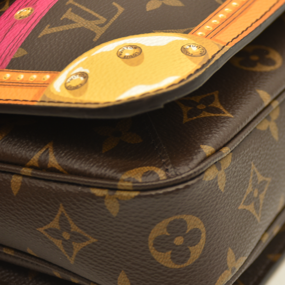 Louis Vuitton  Monogram Summer Trunks Pochette Metis DR1118