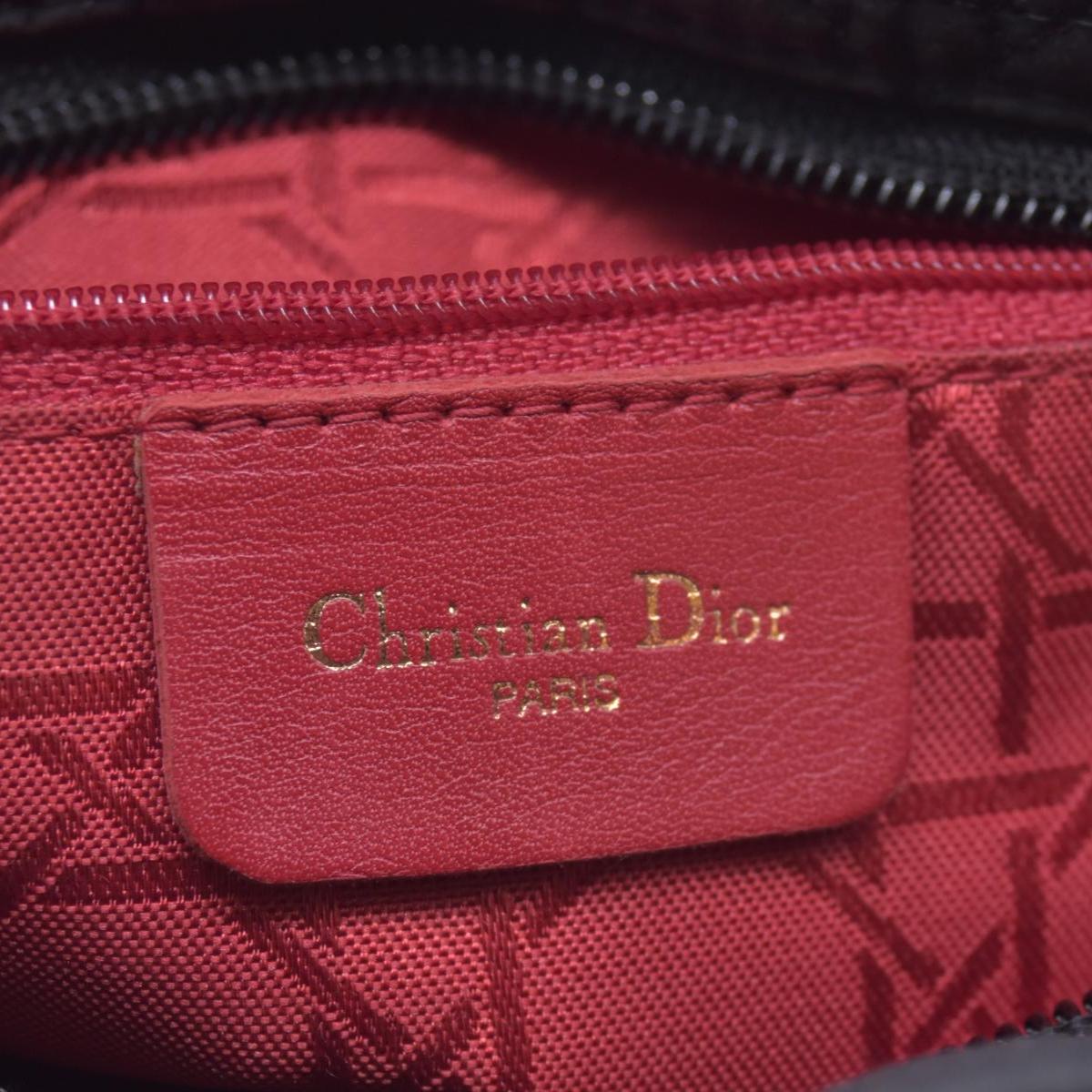 $5100 Dior Nylon Cannage Medium Lady Dior Black 10020628