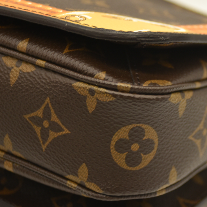 Louis Vuitton  Monogram Summer Trunks Pochette Metis DR1118