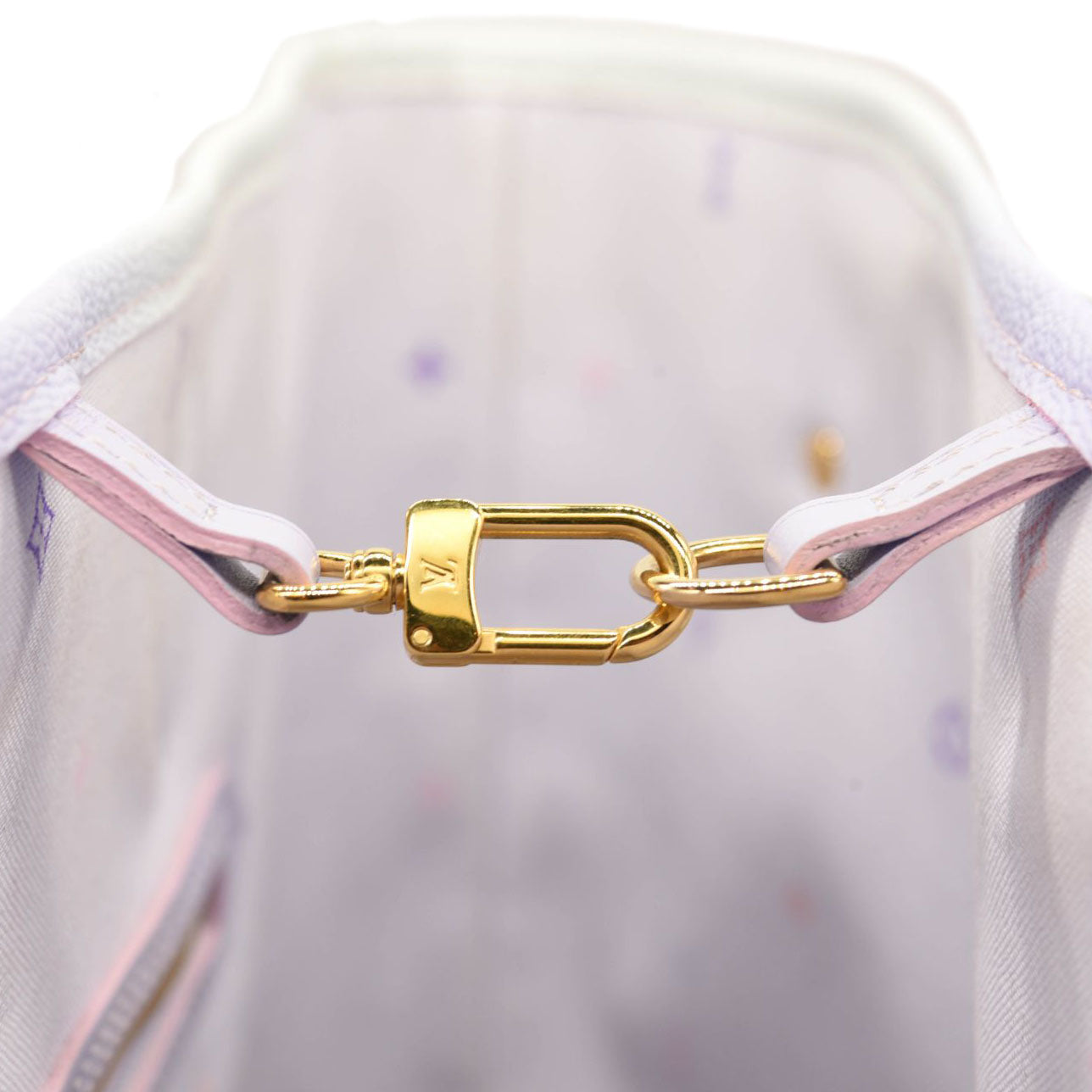 USED LOUIS VUITTON Monogram Giant Spring In The City Neverfull MM Sunrise Pastel