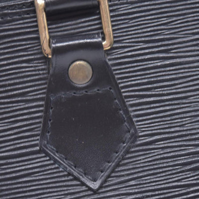 $1850 1996 LOUIS VUITTON Epi Leather Alma PM Black CONSIGNMENT AR0946 10021416