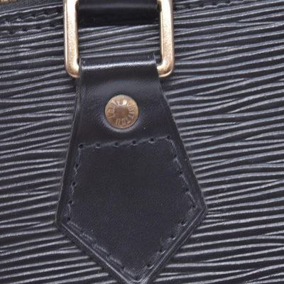 $1850 1996 LOUIS VUITTON Epi Leather Alma PM Black CONSIGNMENT AR0946 10021416