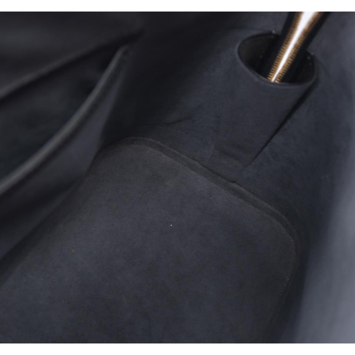 $1850 1996 LOUIS VUITTON Epi Leather Alma PM Black CONSIGNMENT AR0946 10021416