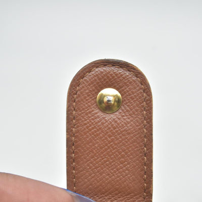 $750 Louis Vuitton Monogram Porte Papier Zippe Bifold Wallet Brown SP0078