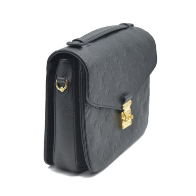 $3000 Louis Vuitton  Empreinte Pochette Metis Black