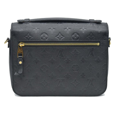 $3000 Louis Vuitton  Empreinte Pochette Metis Black