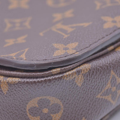 $2620 2016 LOUIS VUITTON Monogram Pochette Metis Shoulder Bag Brown SR3176 CONSIGNMENT 10021414