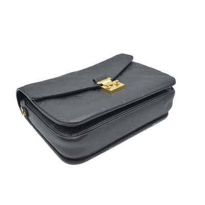 $3000 Louis Vuitton  Empreinte Pochette Metis Black