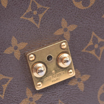 $2620 2016 LOUIS VUITTON Monogram Pochette Metis Shoulder Bag Brown SR3176 CONSIGNMENT 10021414
