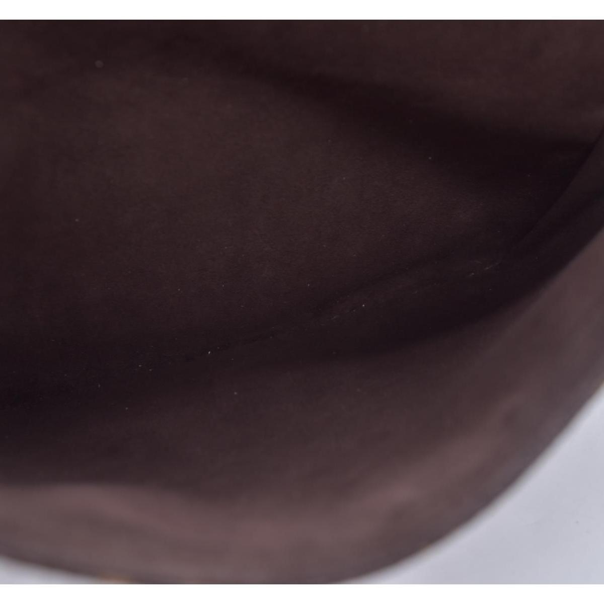 $2620 2016 LOUIS VUITTON Monogram Pochette Metis Shoulder Bag Brown SR3176 CONSIGNMENT 10021414