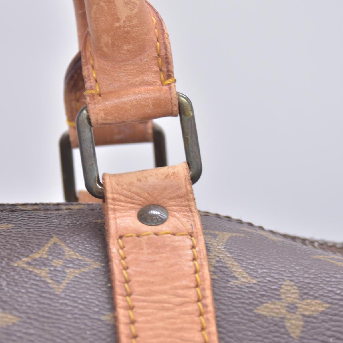 $2200 LOUIS VUITTON Monogram Keepall Bandouliere 55 Duffel Bag SD954 CONSIGNMENT 10021419