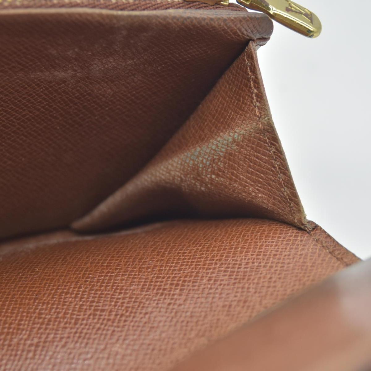 $560 Louis Vuitton Monogram Porte Monnaie Billets Tresor Bifold Wallet RA0915