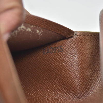 $560 Louis Vuitton Monogram Porte Monnaie Billets Tresor Bifold Wallet RA0915