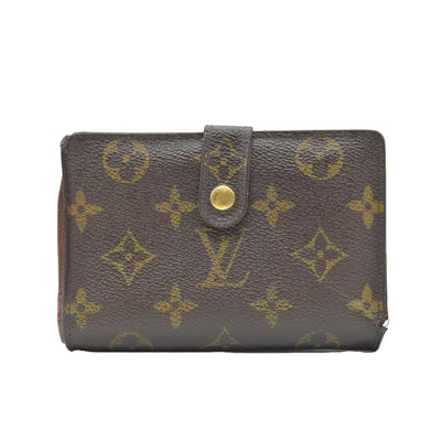 $750 Louis Vuitton Kisslock French Wallet MI0012