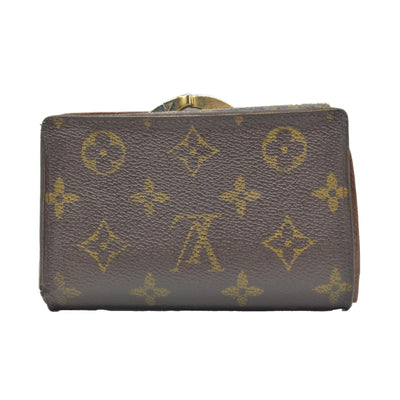 $750 Louis Vuitton Kisslock French Wallet MI0012