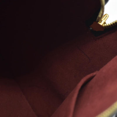 $3100 Louis Vuitton  Empreinte Monogram Giant Speedy Bandouliere 25 Black Beige