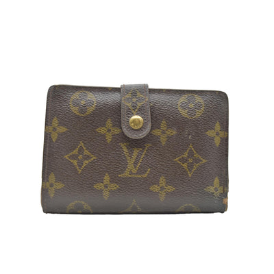 $750 Louis Vuitton Kisslock French Wallet MI0013