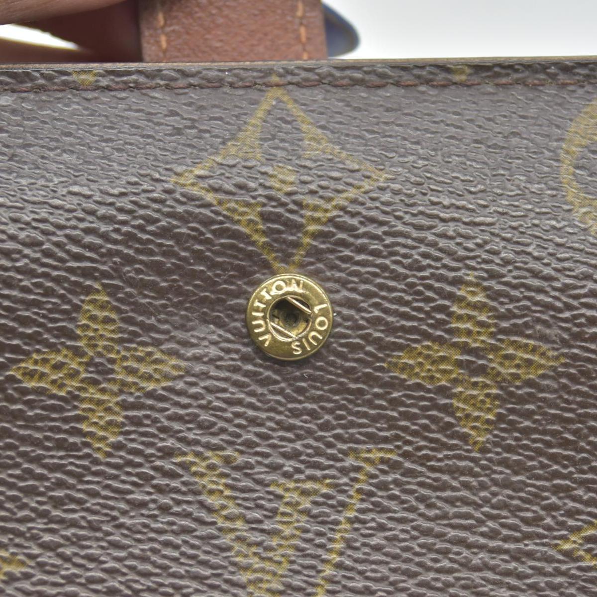 $750 2003 Louis Vuitton Kisslock French Wallet MI0013 10020015