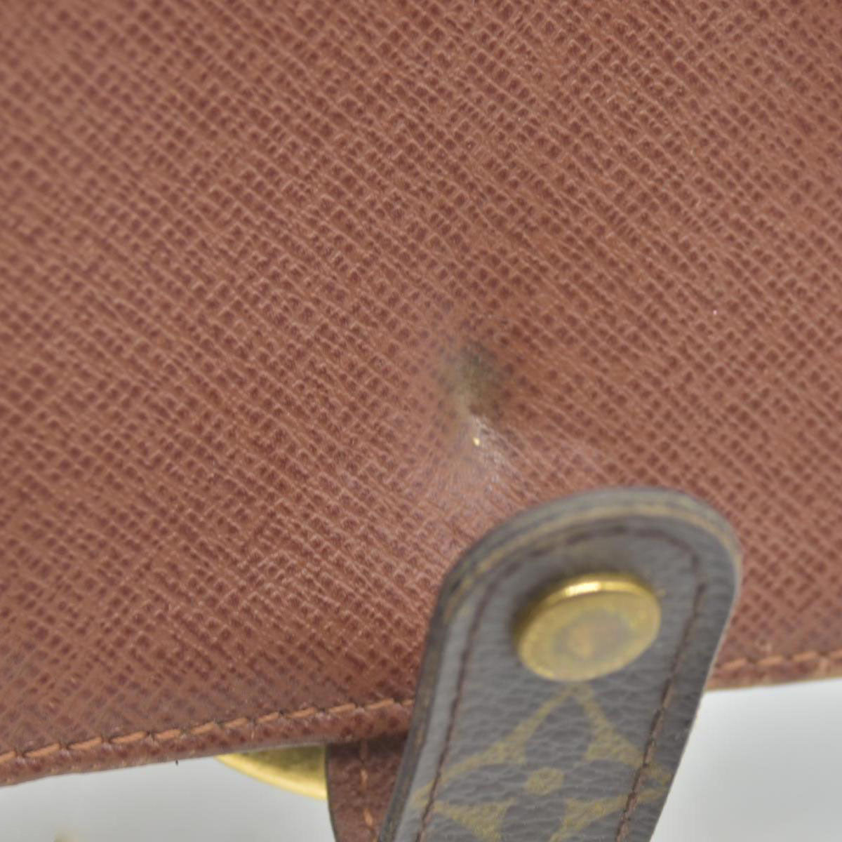 $750 2003 Louis Vuitton Kisslock French Wallet MI0013 10020015